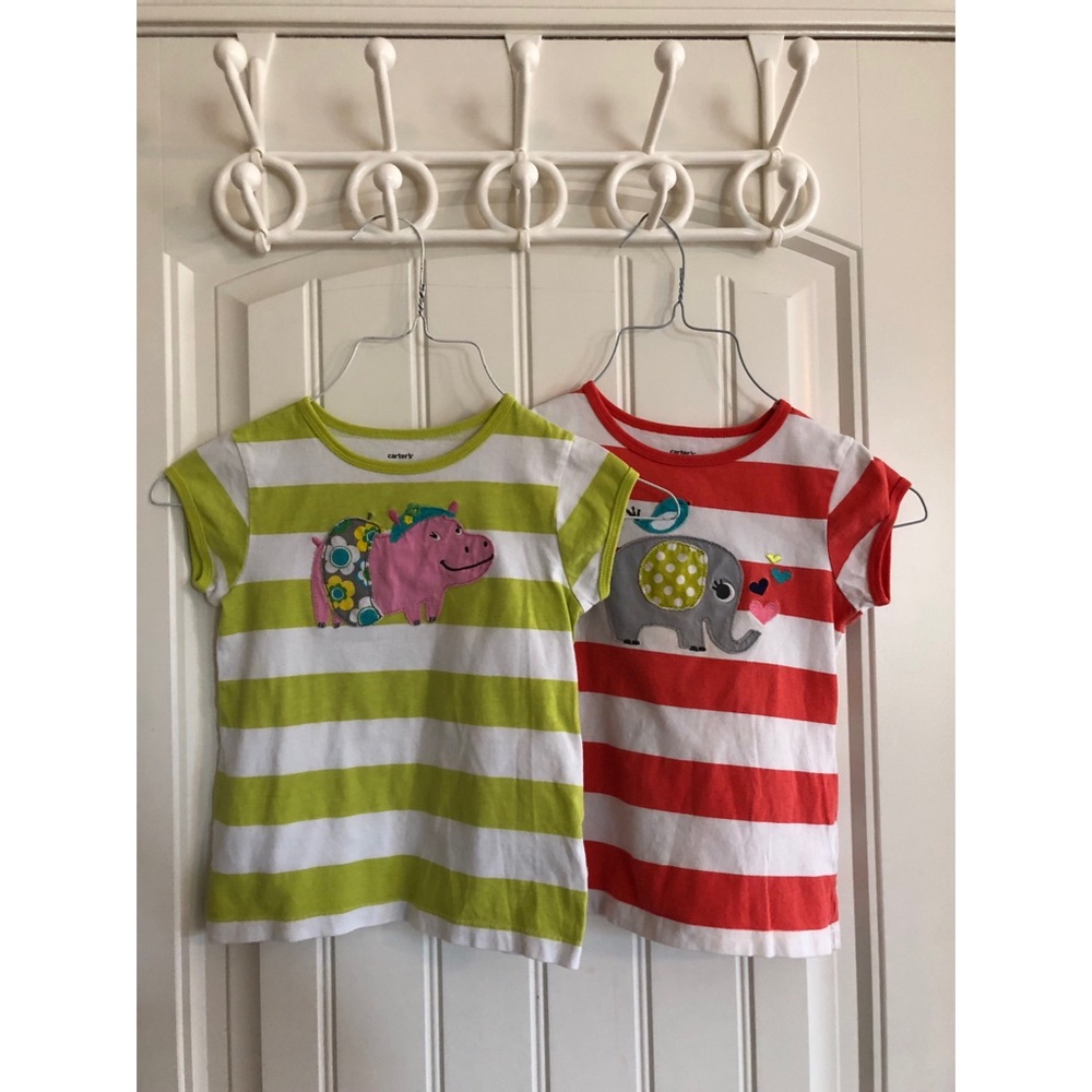 Girls {Set of 2} Carter’s tees.